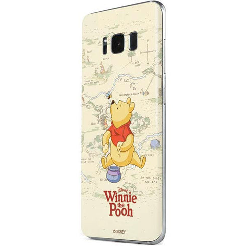 Disney Winnie the Pooh Hundred Acre Wood Galaxy S8 Plus Skin